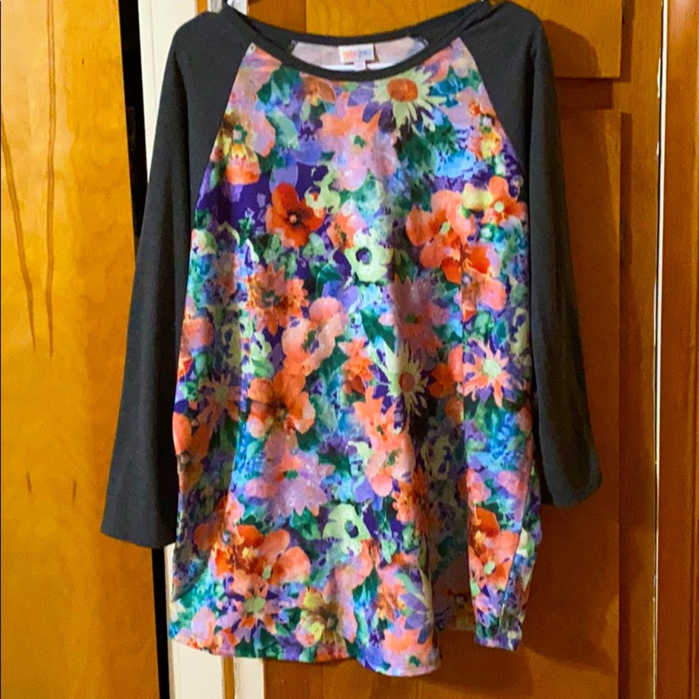 LulaRoe Floral Randy 3X